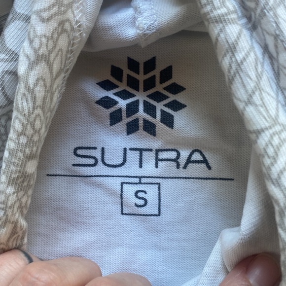 Corey Divine Sutra cropped sacred geometry hoodie GUC - Picture 7 of 8